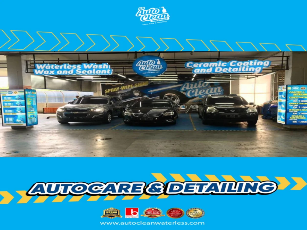Franchise AutoClean, franchise cuci kendaraan, bisnis cuci mobil, peluang usaha autowash, waralaba cuci kendaraan