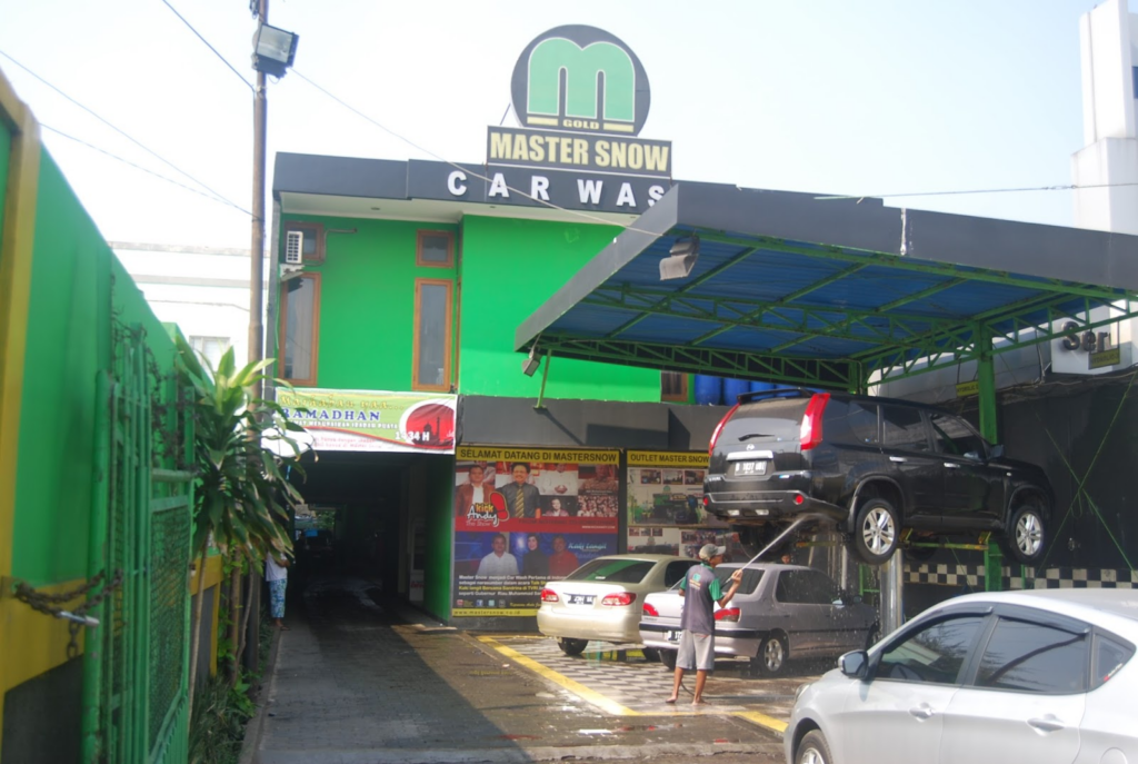 Franchise Master Snow Car Wash, franchise cuci mobil, bisnis cuci mobil modern, peluang usaha otomotif, investasi car wash